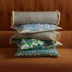 Bonnie and Neil | Cushion 60cm | Summer Patch Blue Bonnie and Neil | Cushion 60cm | Summer Patch Blue